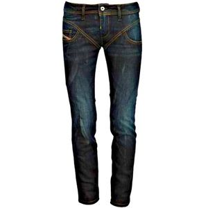Diesel Breaze Skinny Low Waist Rodeo Western Cotton Denim Jean